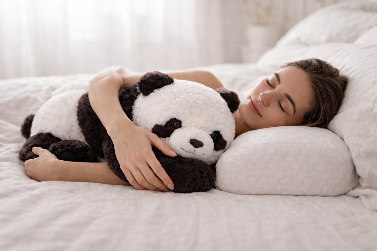 CalmPanda – Gewichtetes Therapie-Kuscheltier für sofortigen Stressabbau